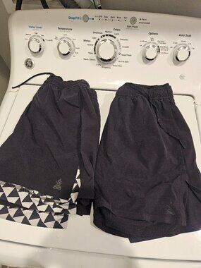 2 - Chubbies sz small shorts with liner shorts 5.5 inseam